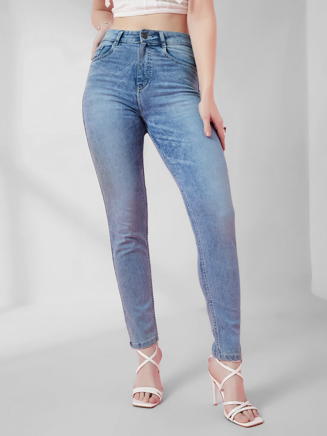 Light Blue Slim Fit…