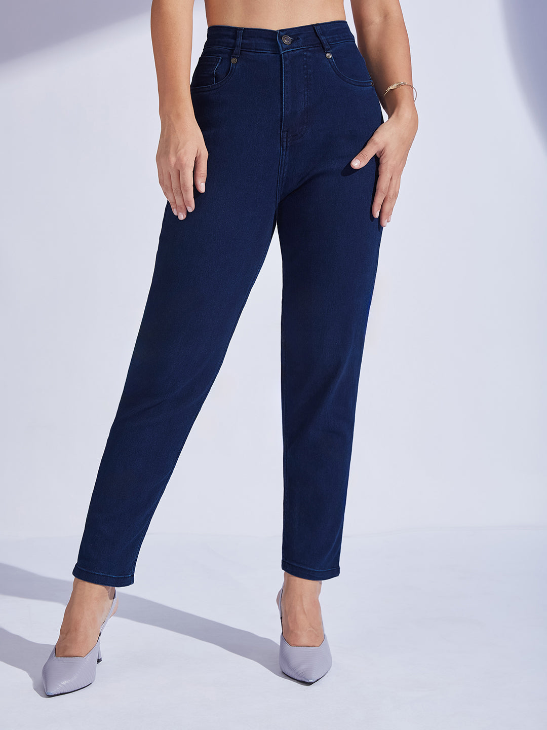 Navy Blue High Rise…