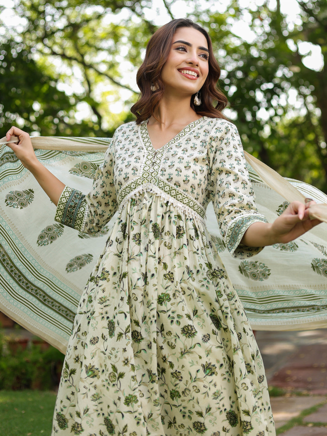 Women Floral Printed…