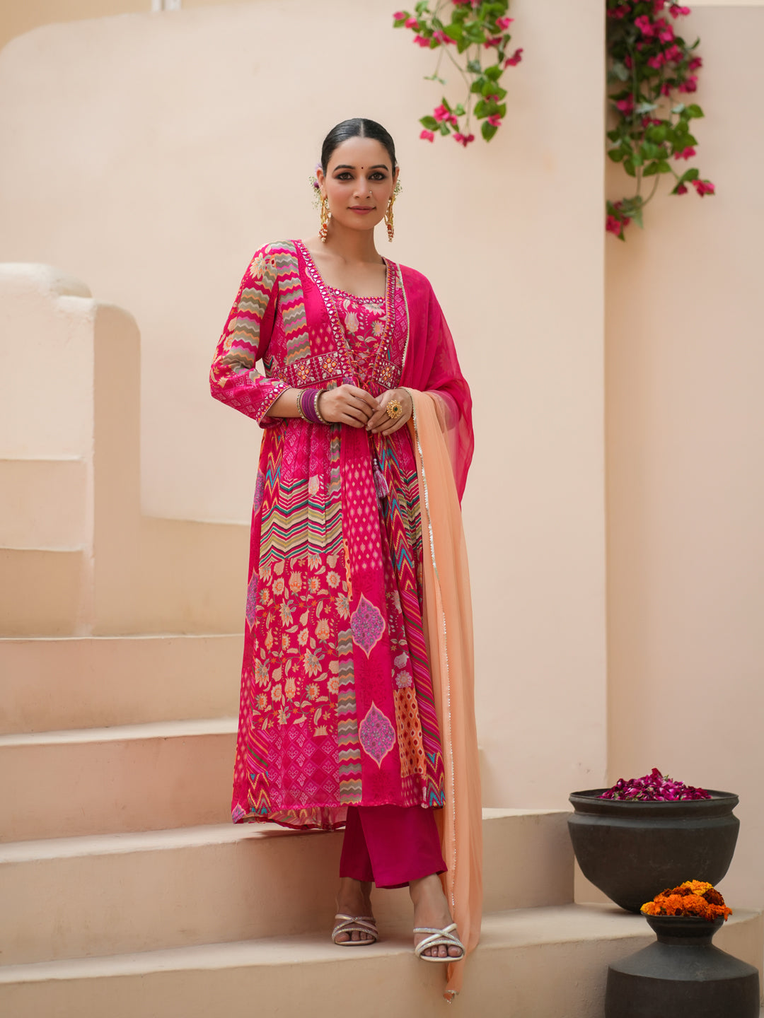 Women Floral Printed Empire…