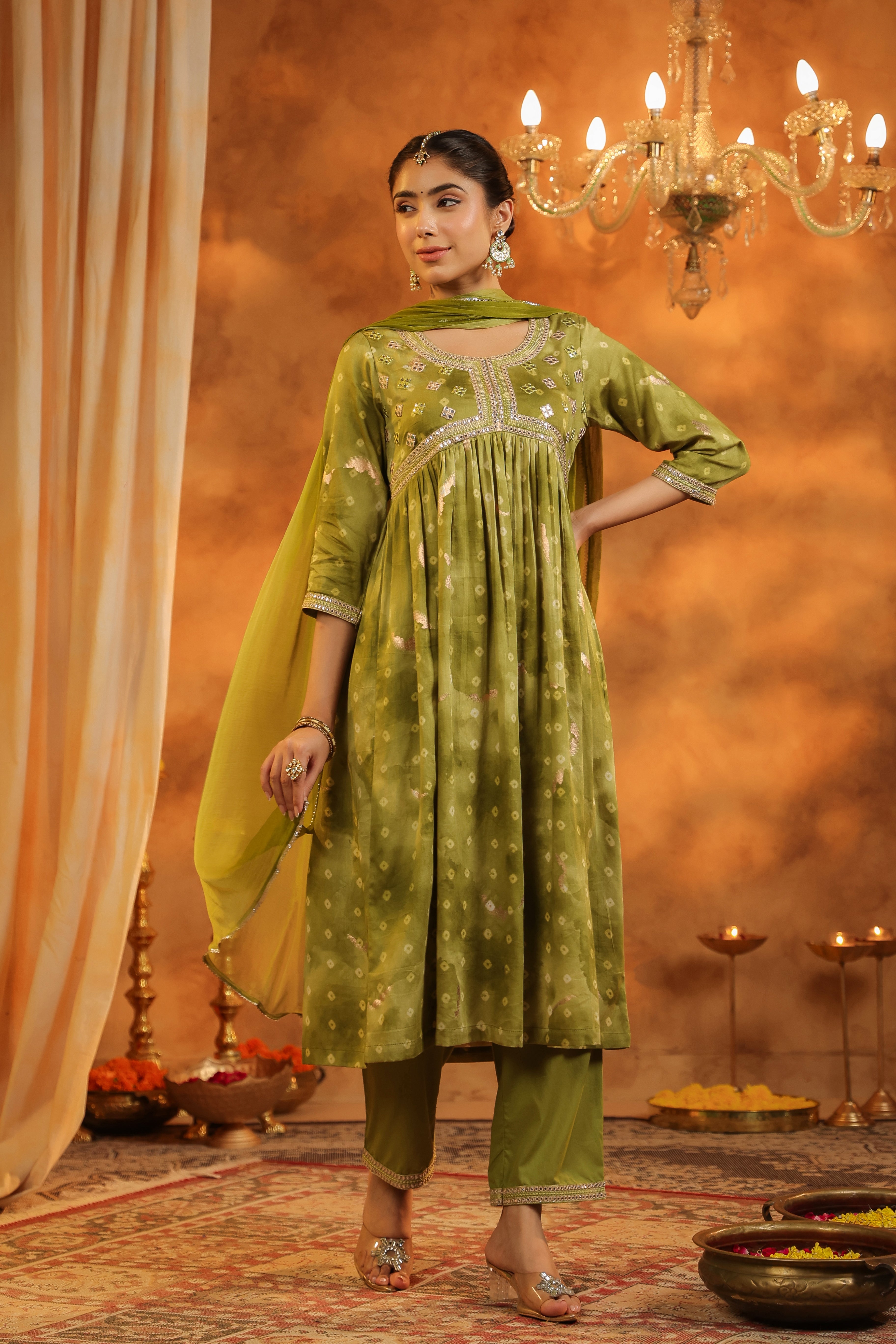 Bandhani Printed Pure Cotton…