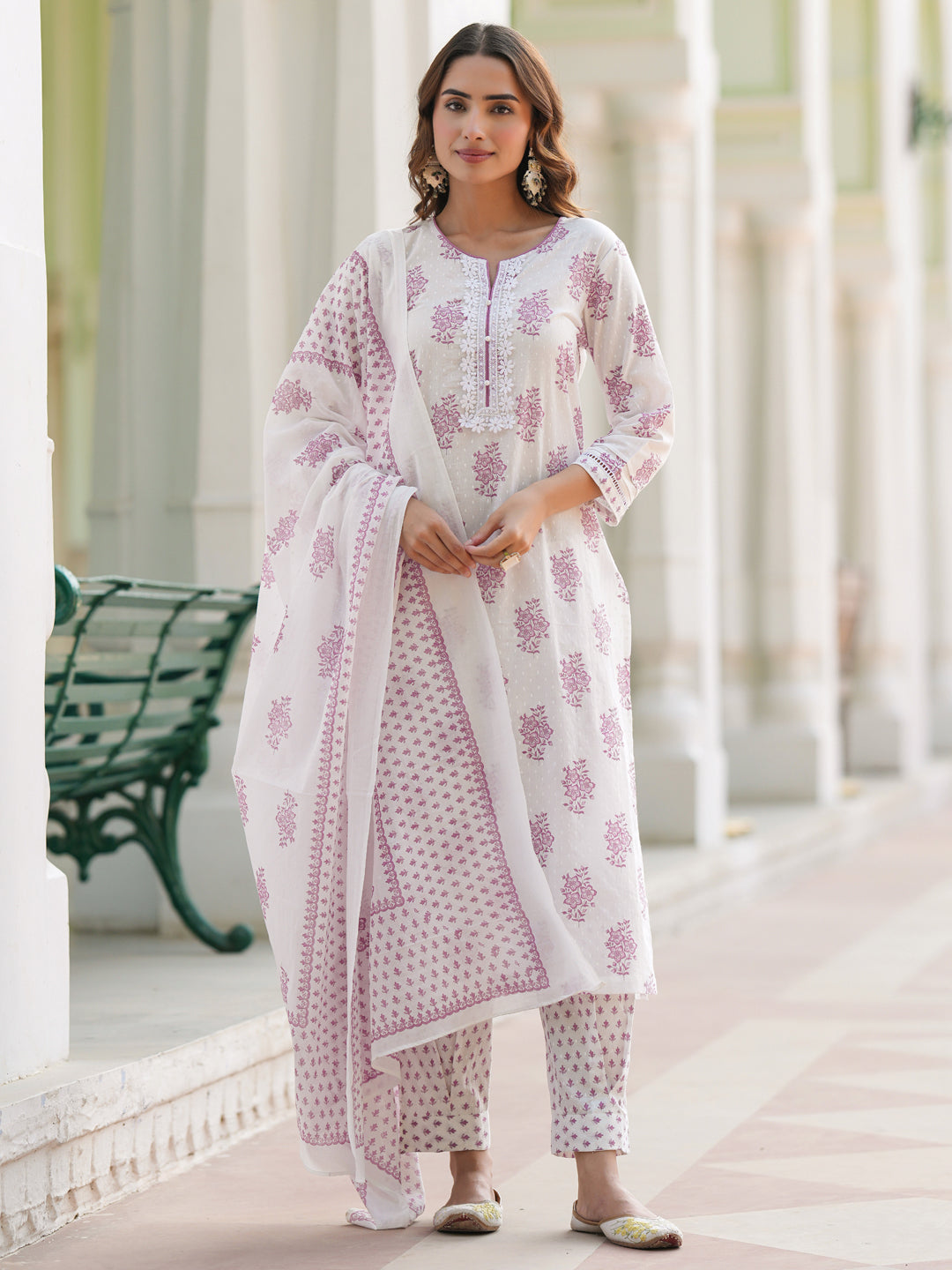 Women Floral Printed Cotton…