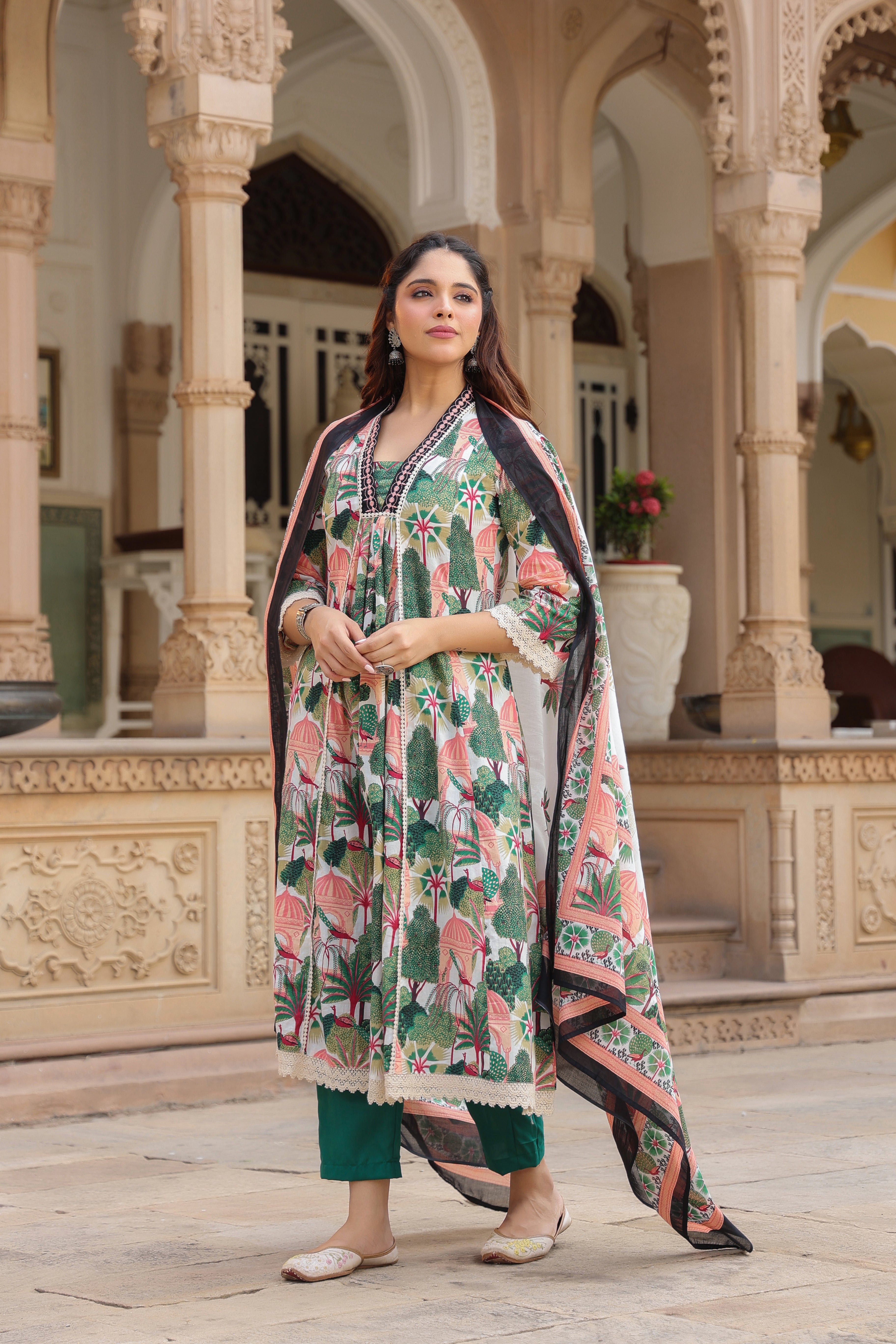 Women Floral Printed Cotton…