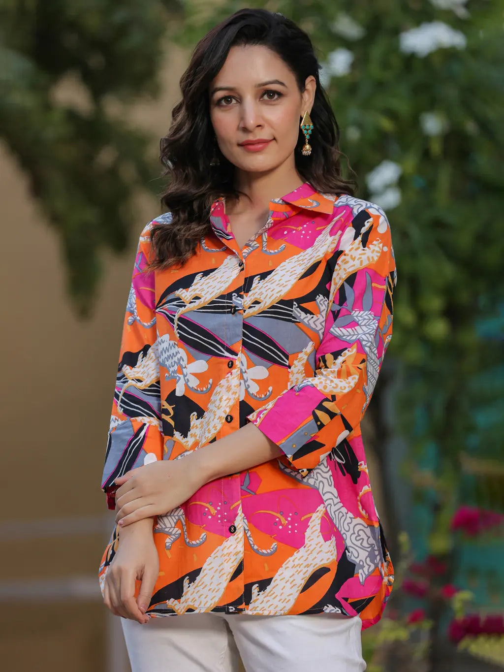 Women Multicoloured Animal Printed…