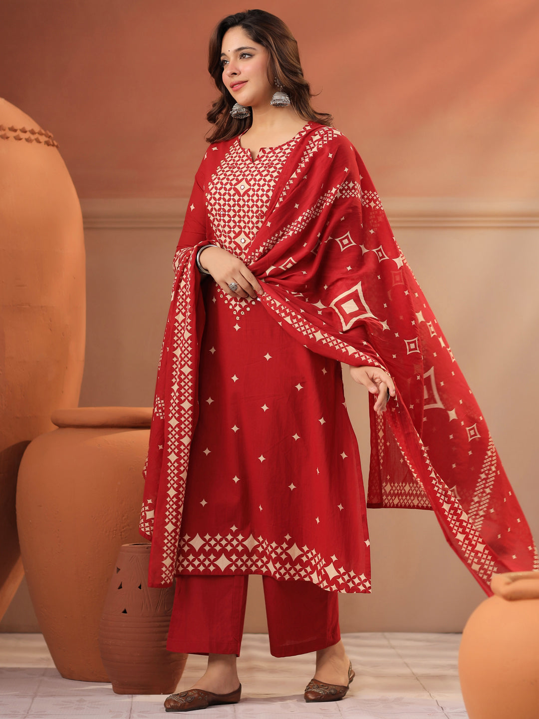 Women Ethnic Motifs Printed…