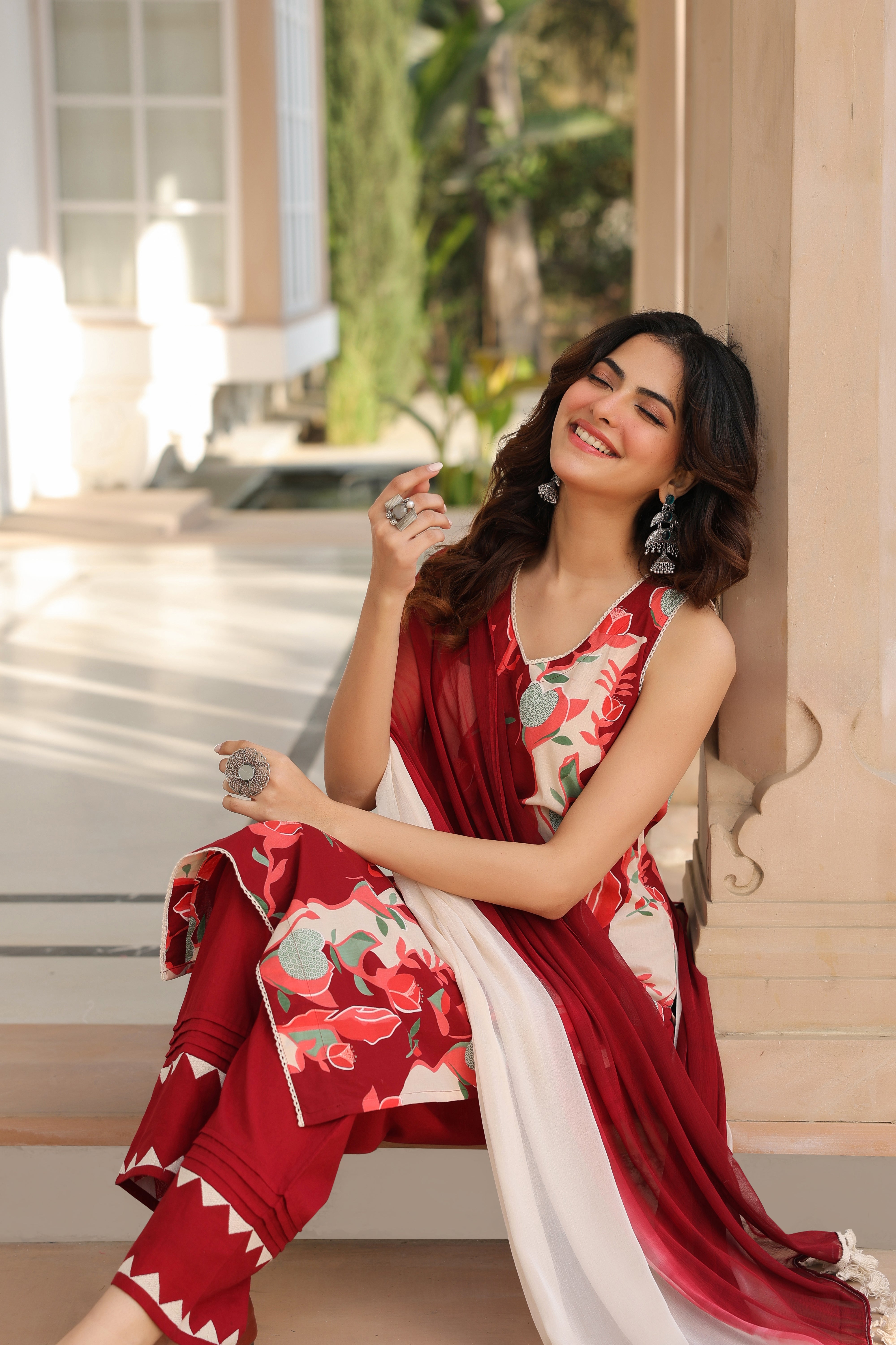 Women Printed Regular Pure…