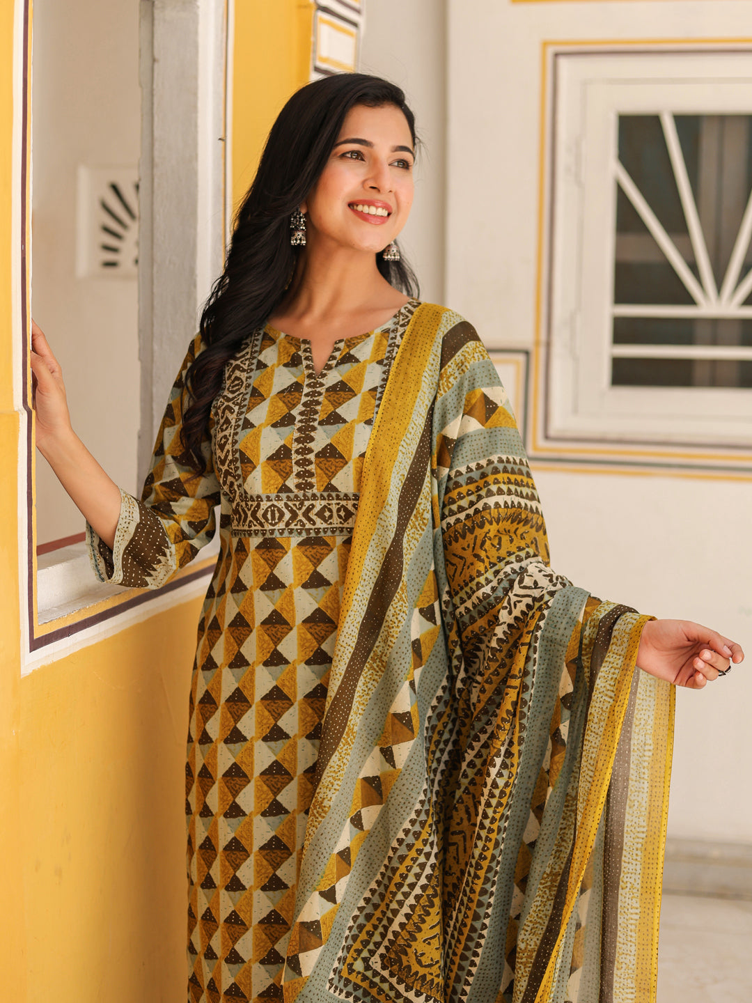 Women Printed Regular Pure…