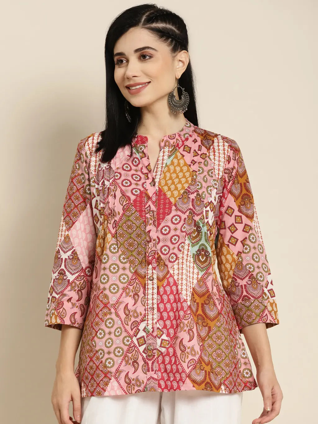 Women Peach & Yellow…