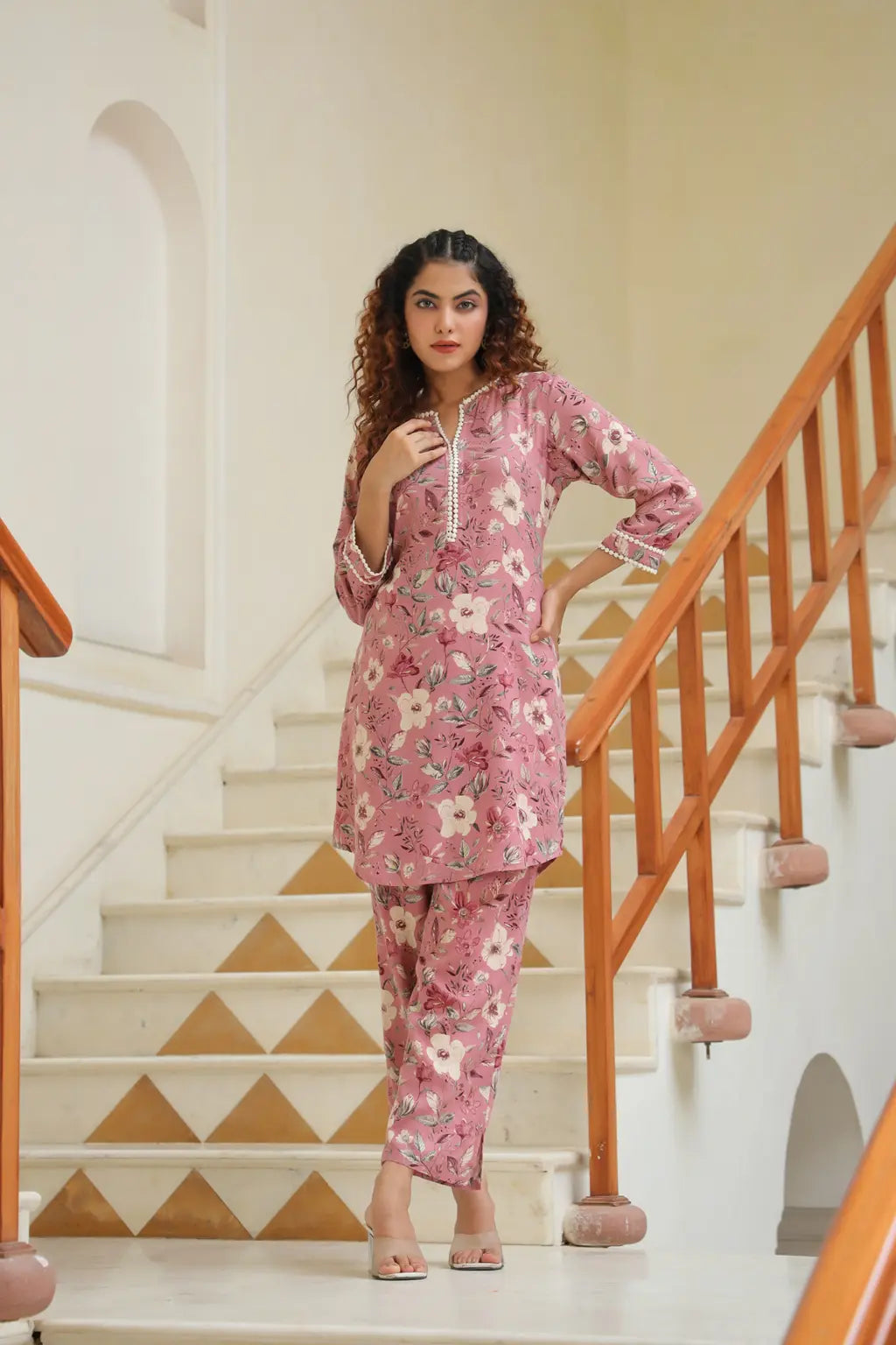 Rose Floral Print Co…