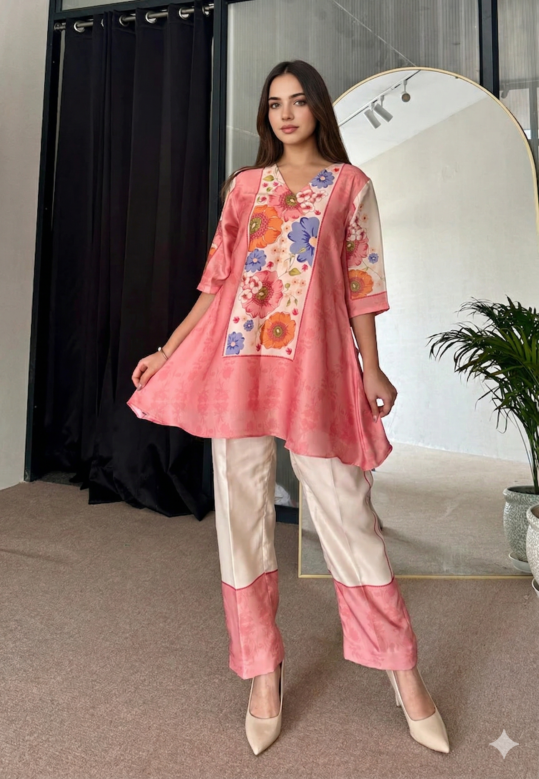 Soft Pink Cotton…