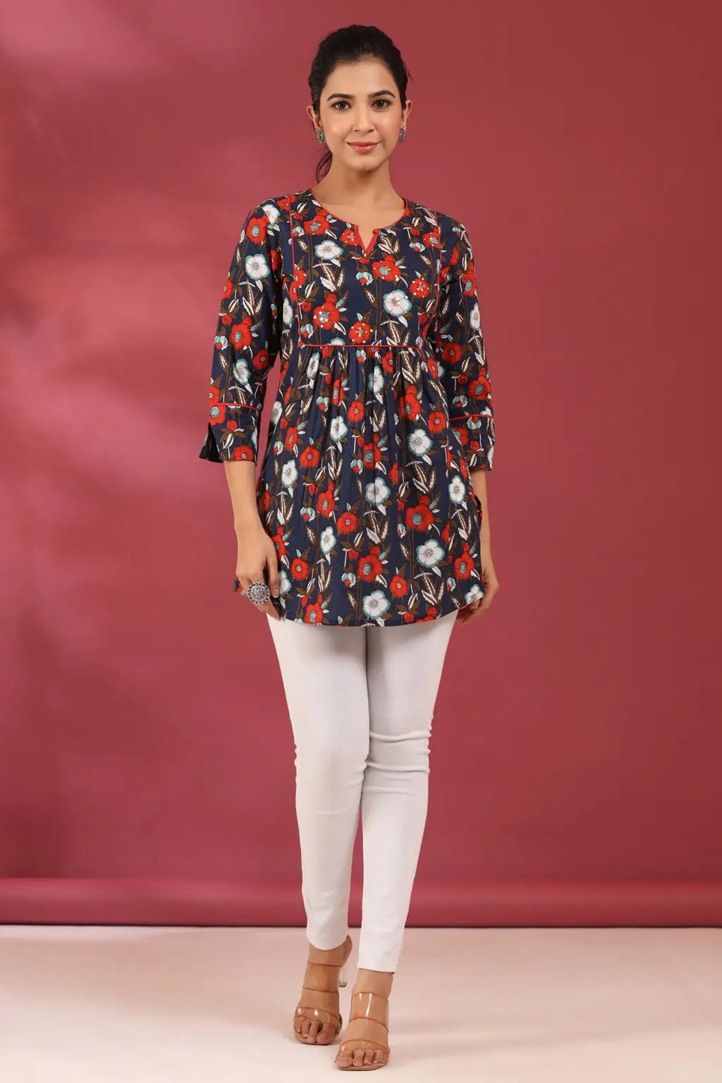 Women Navy Blue &…