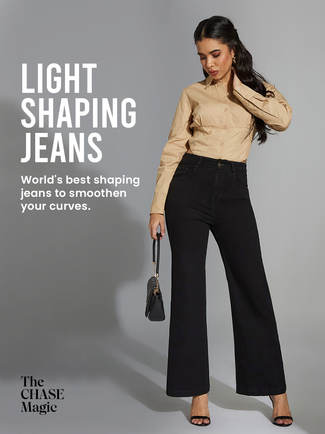 Tummy Smoothening Light-Shaping Bootcut…