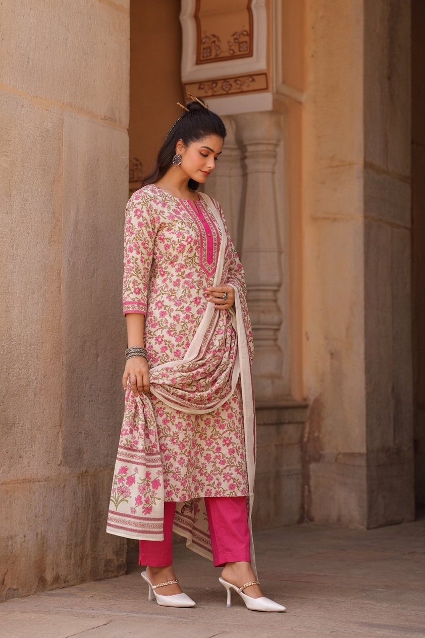 Women Ethnic Motifs Printed…