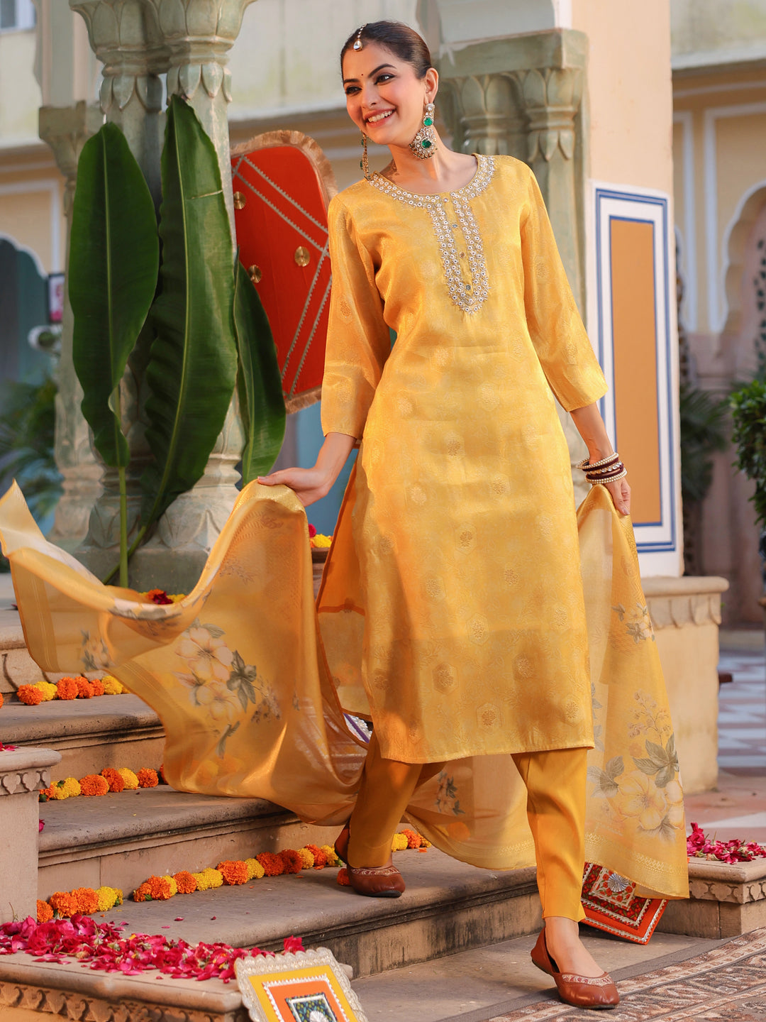 Women Ethnic Motifs Regular…