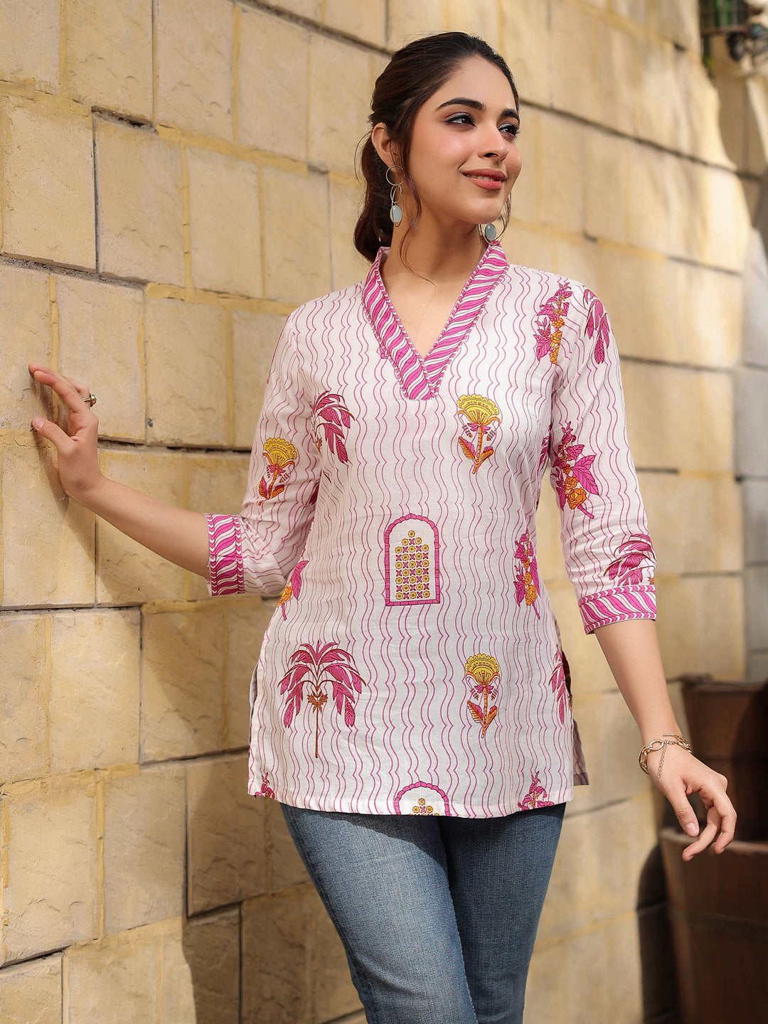 Women Pink & Off…