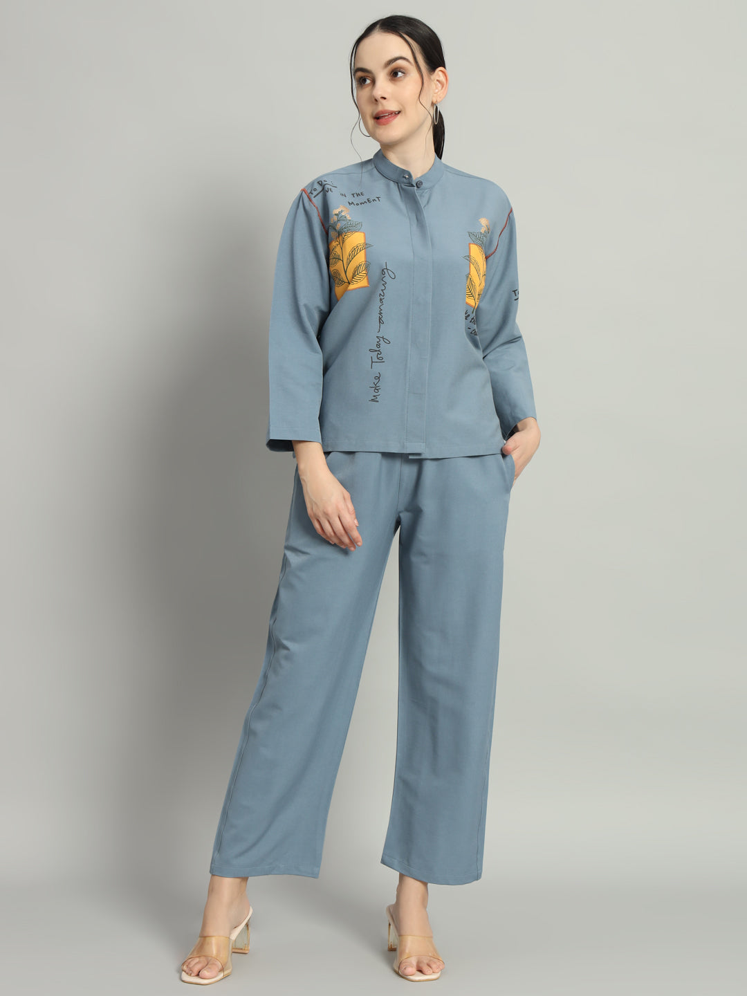 Amazing Slate Gray Co-ord…