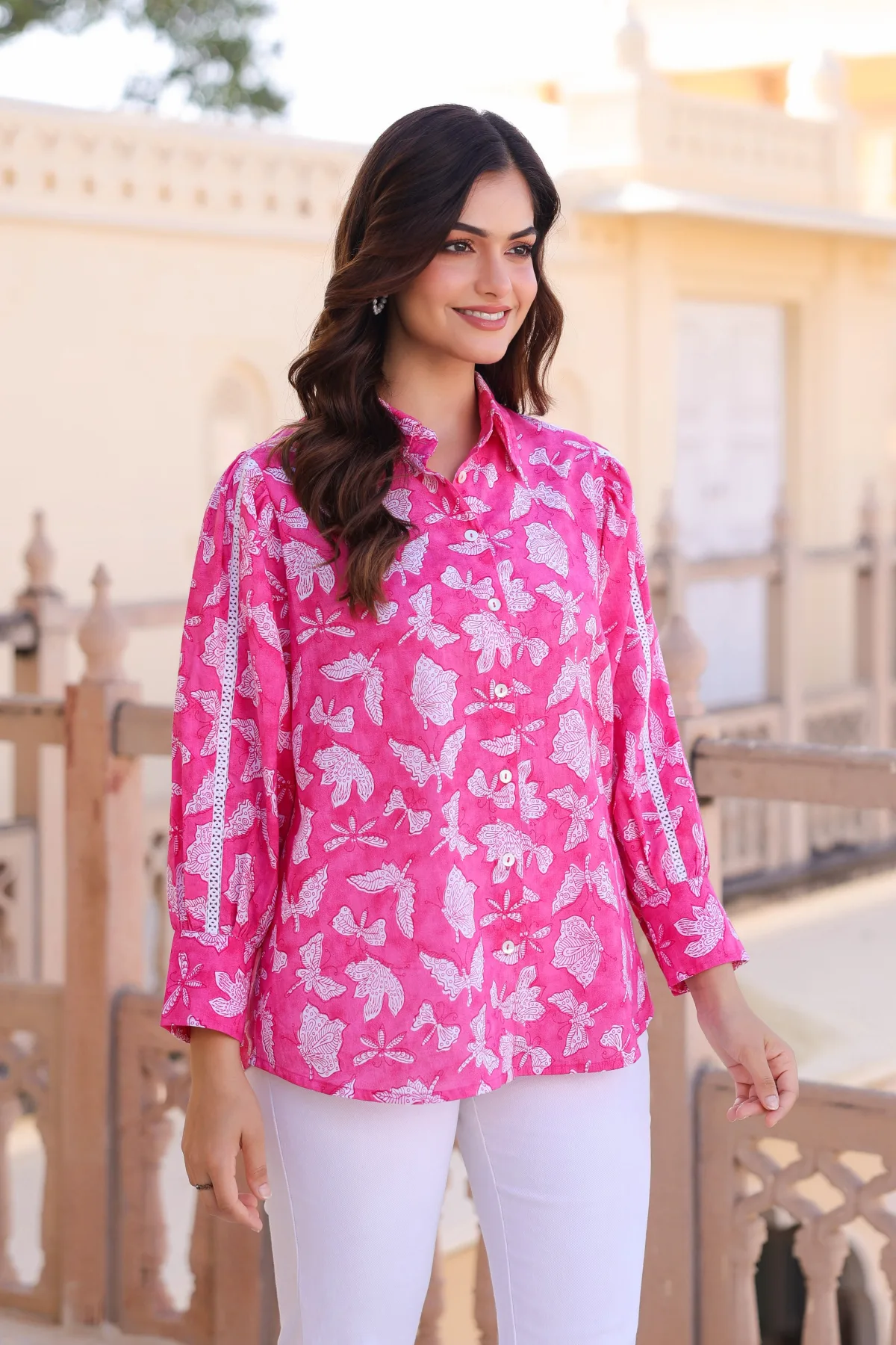 Women Relaxed Printed Casual Shirt
