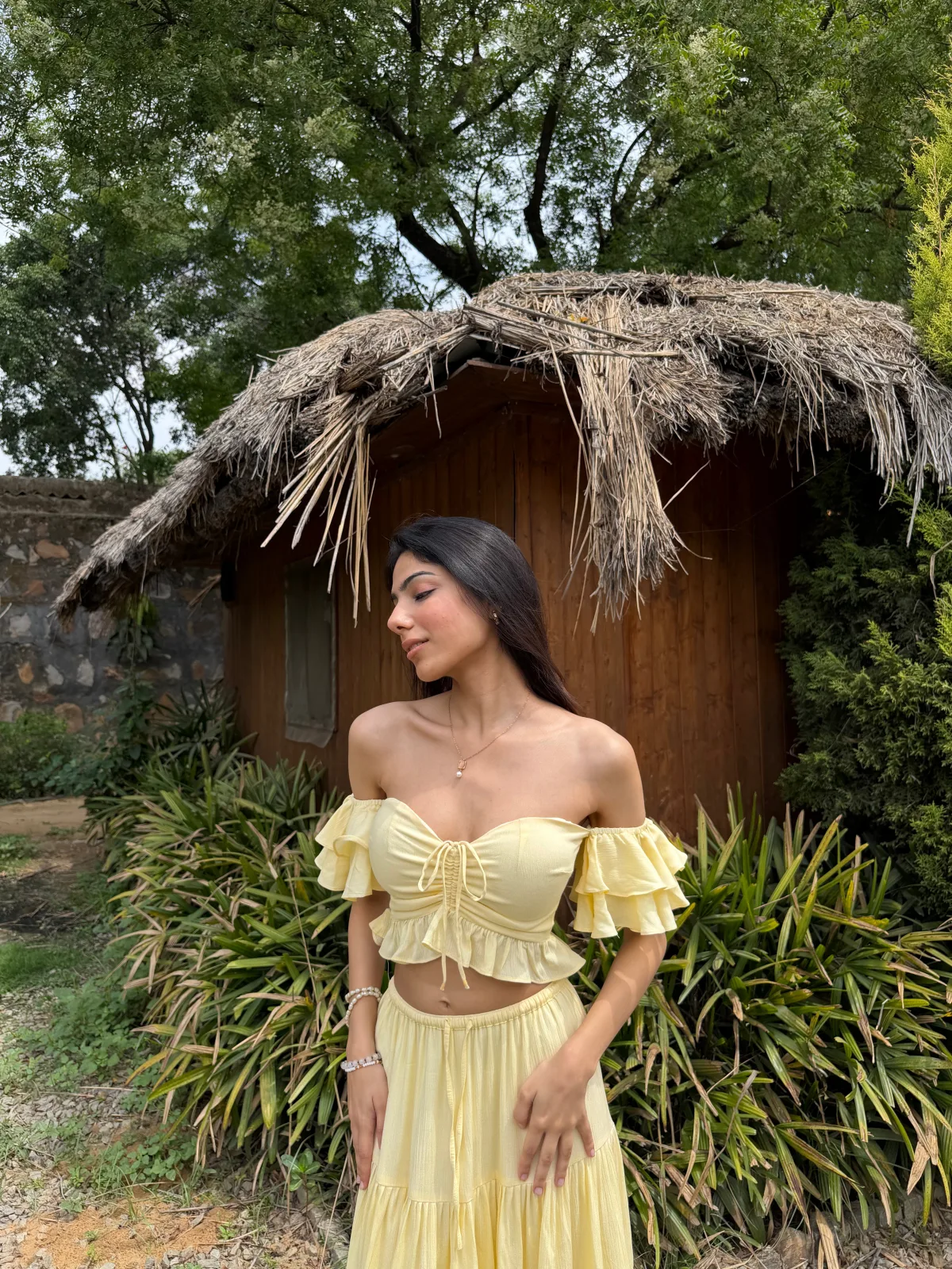 Buttercup Frill Top